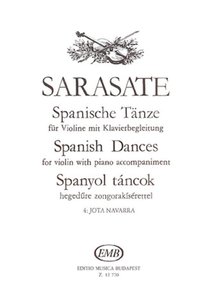Book cover for Spanish Dances - Volume 4