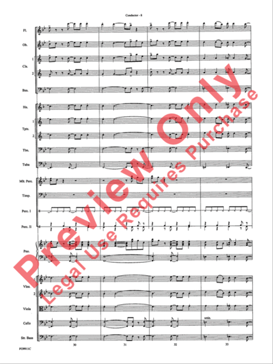 A Charlie Brown Christmas Full Orchestra scores gallery preview page 11