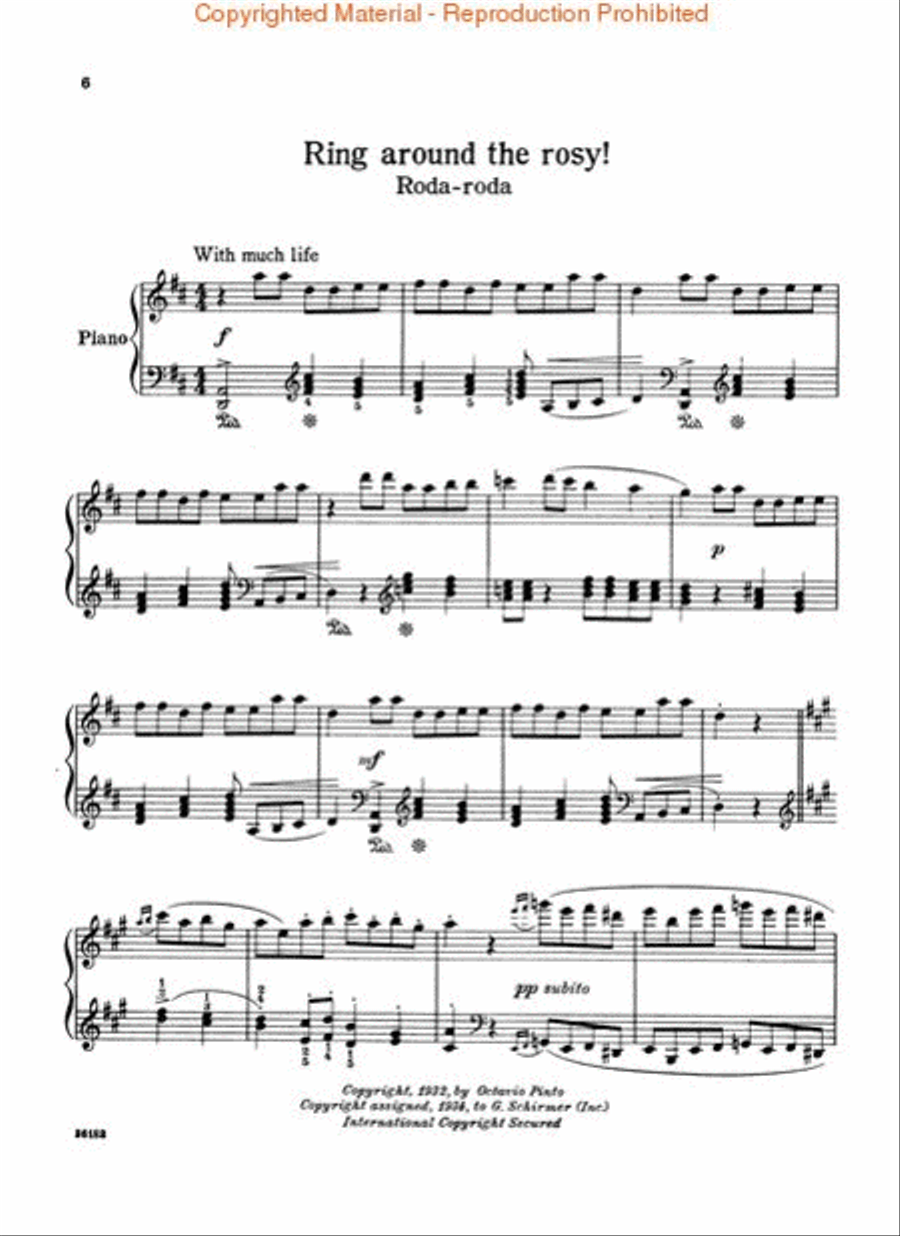 Scenis Infantis (Memories of Childhood) - 5 Pieces for Piano