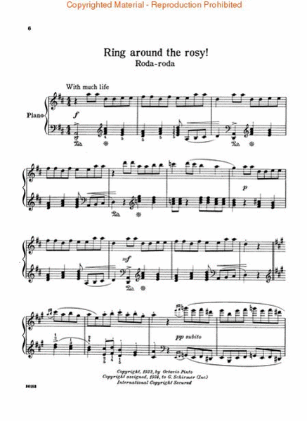 Scenis Infantis (Memories of Childhood) - 5 Pieces for Piano
