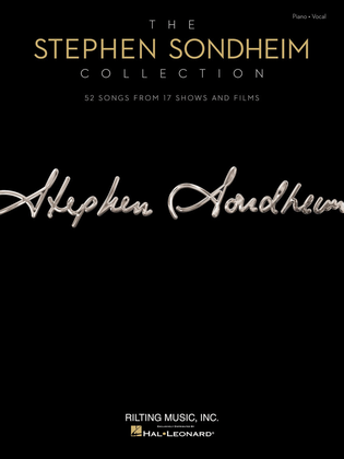 Book cover for The Stephen Sondheim Collection