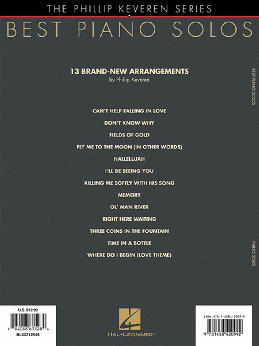 Best Piano Solos Piano Solo scores gallery preview page 2