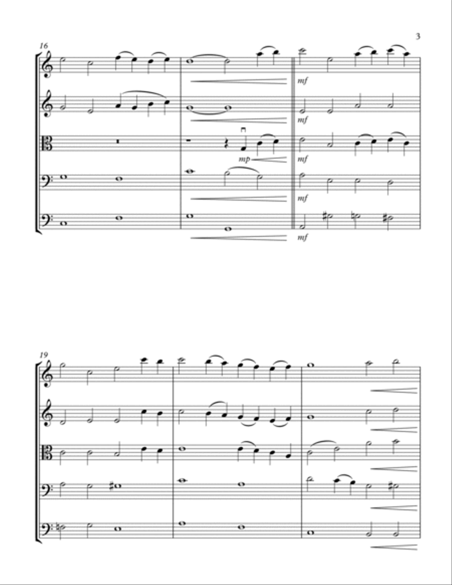 Usurping Usurping String Orchestra scores gallery preview page 3
