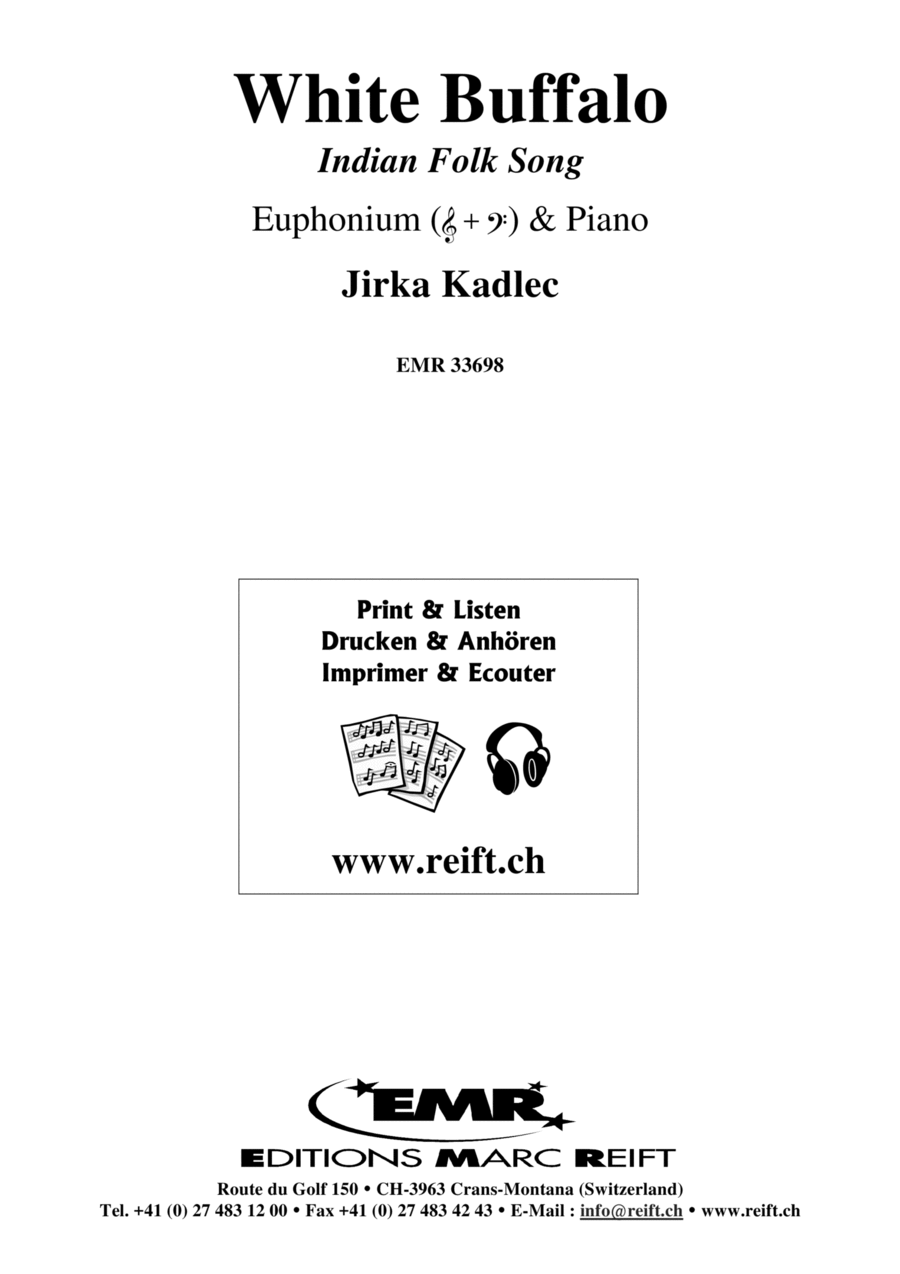 White Buffalo White Buffalo Euphonium scores gallery preview page 1