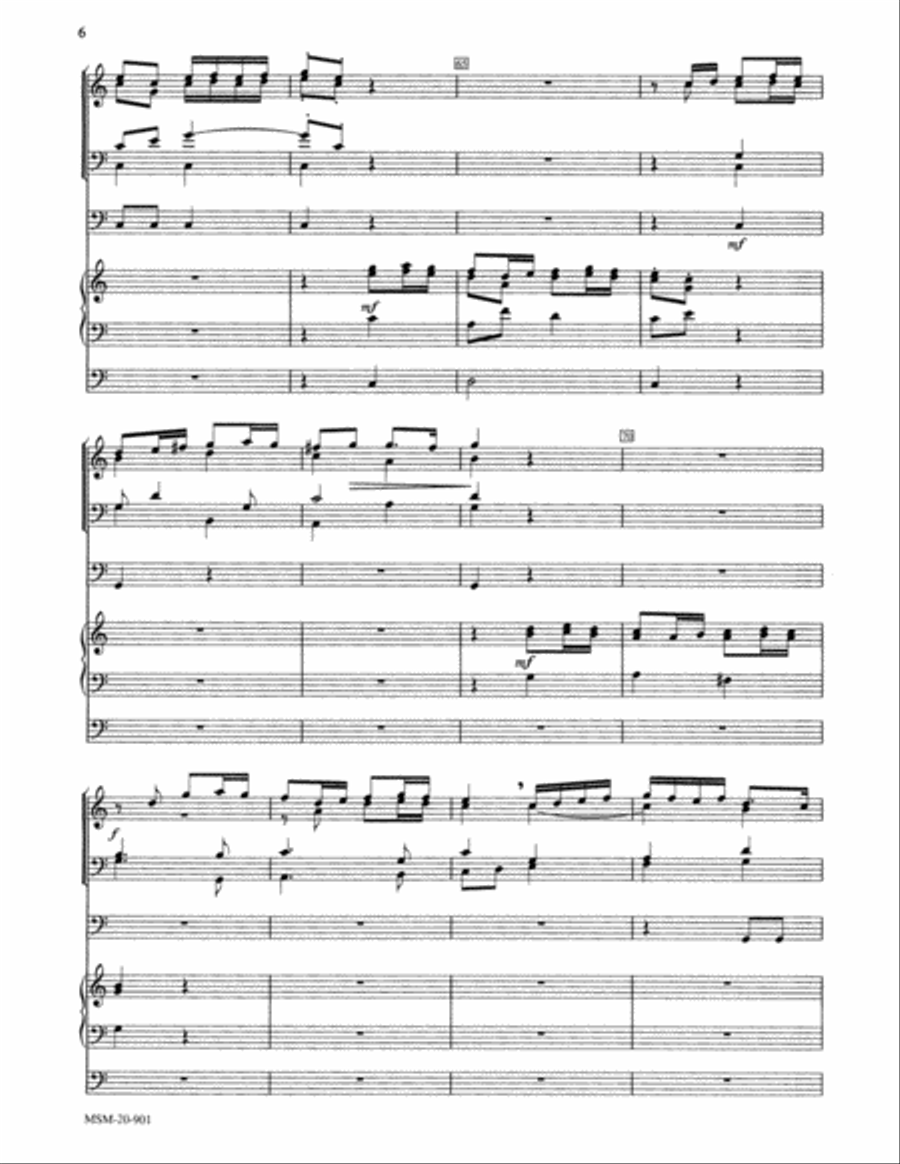 Prelude Organ scores gallery preview page 5