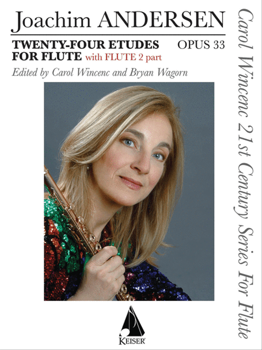 Twenty-Four Etudes for Flute, Op. 33 Flute scores gallery preview page 1