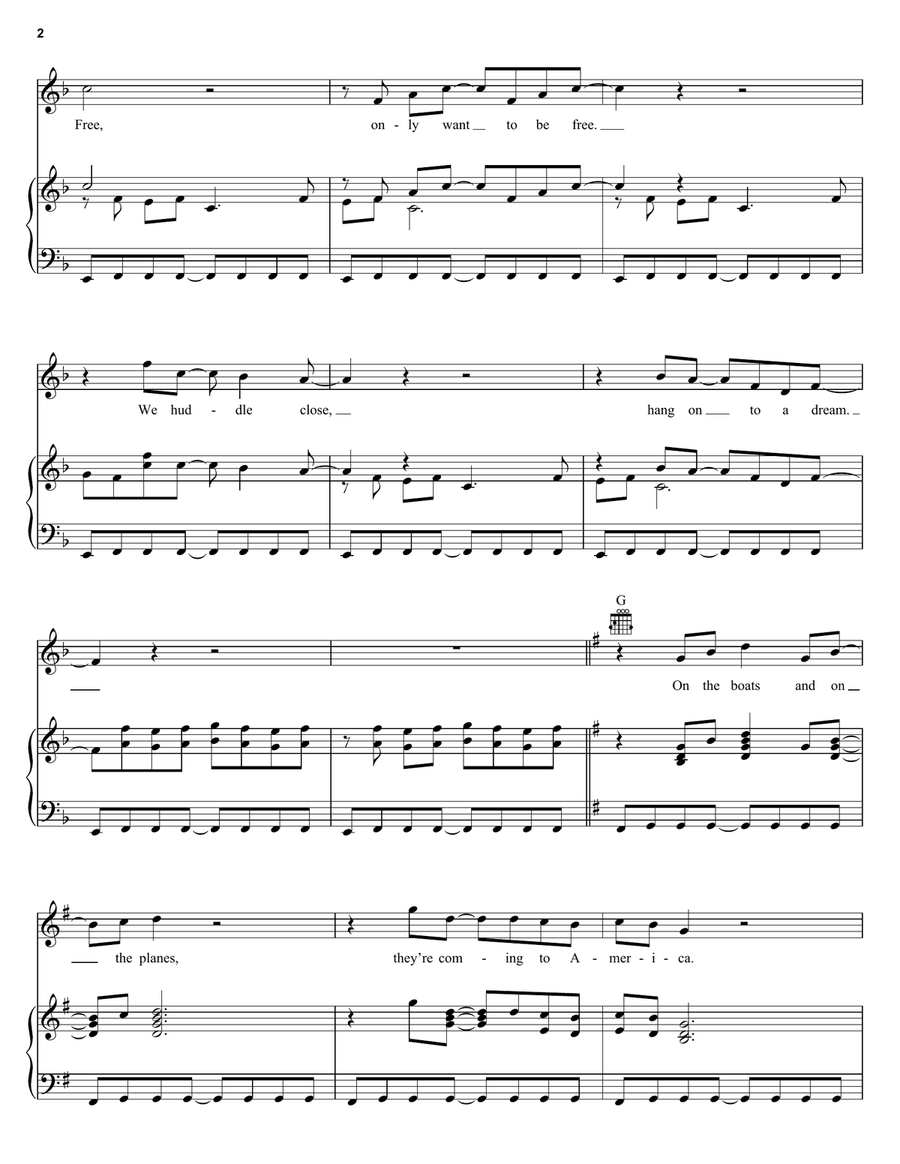 America America Acoustic Guitar scores gallery preview page 2
