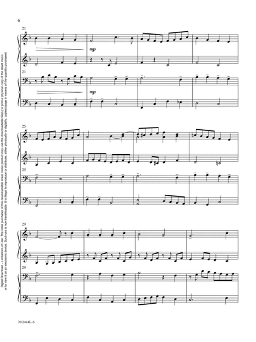 My Song is Love Unknown My Song is Love Unknown Piano Accompaniment scores gallery preview page 6