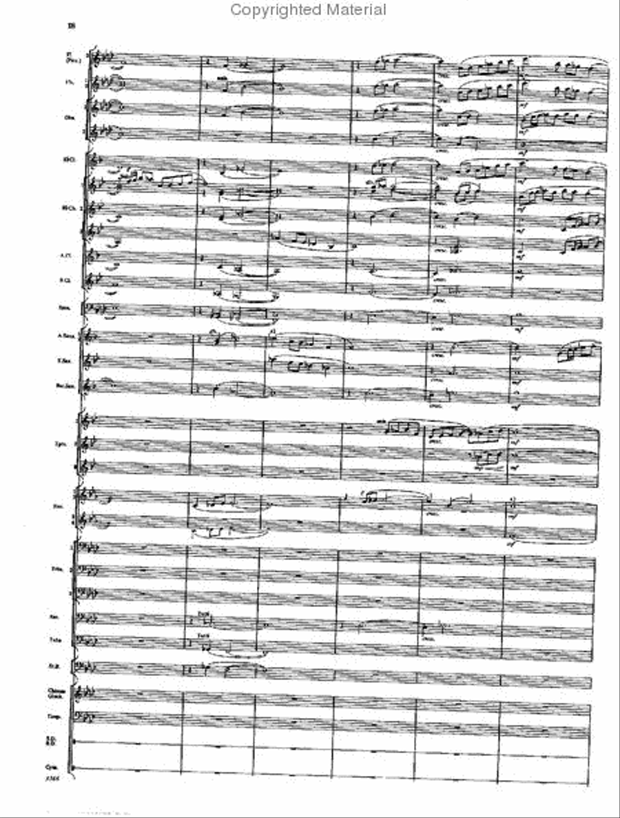 Symphonic Scenario Symphonic Scenario Concert Band scores gallery preview page 17