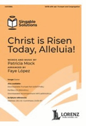 Book cover for Christ is Risen Today, Alleluia!