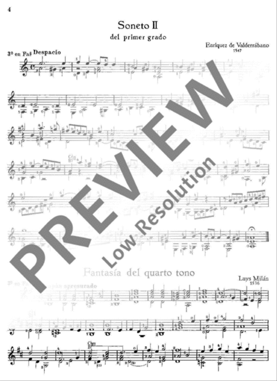 Hispanae Citharae Ars Viva Guitar scores gallery preview page 13