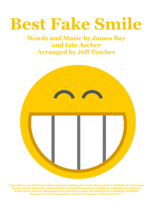Book cover for Best Fake Smile
