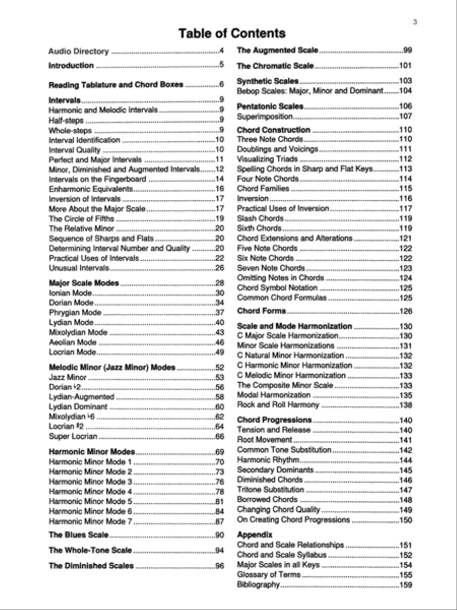 Practical Theory for Guitar Guitar Tablature scores gallery preview page 2