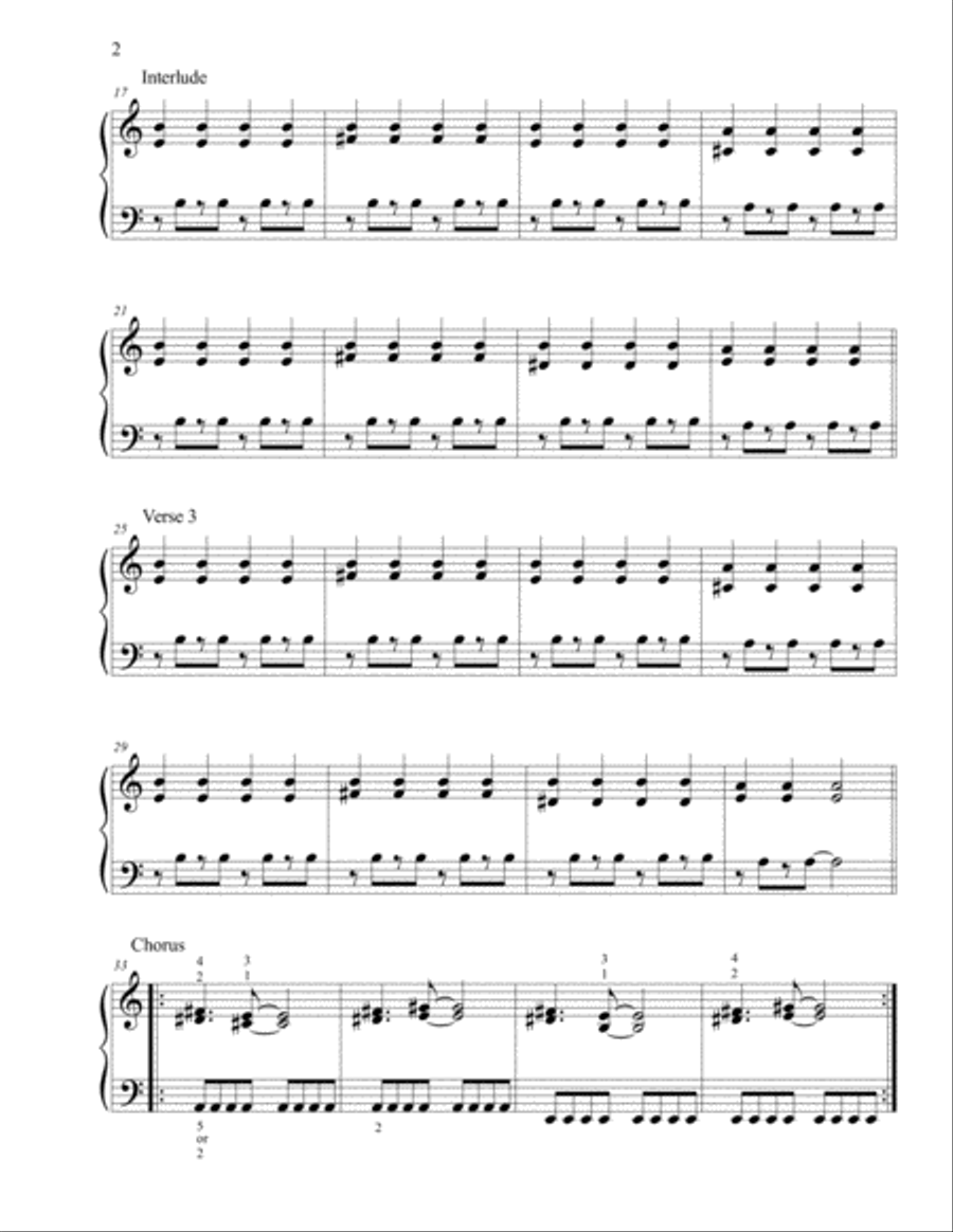 Don't Stop Believin' Don't Stop Believin' Piano Solo scores gallery preview page 3