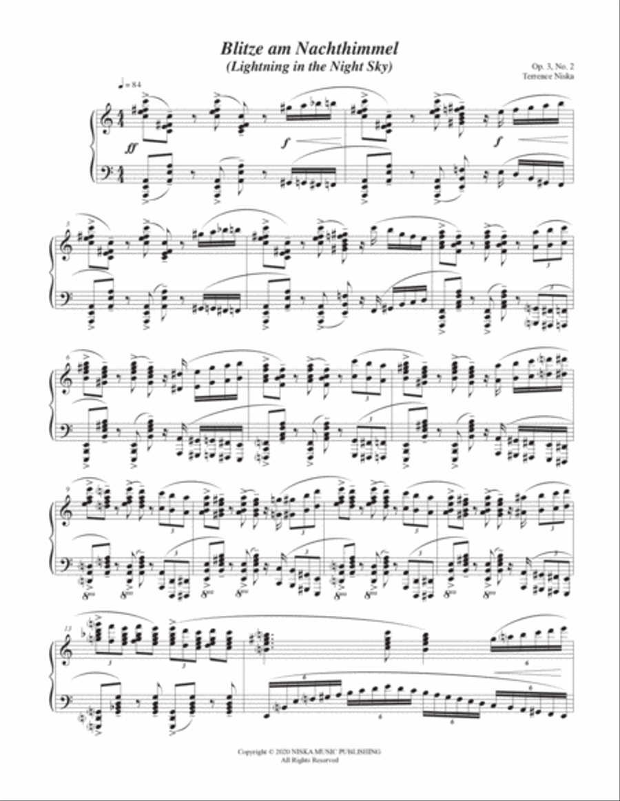 Naturszenen Op. 3, No. 2 