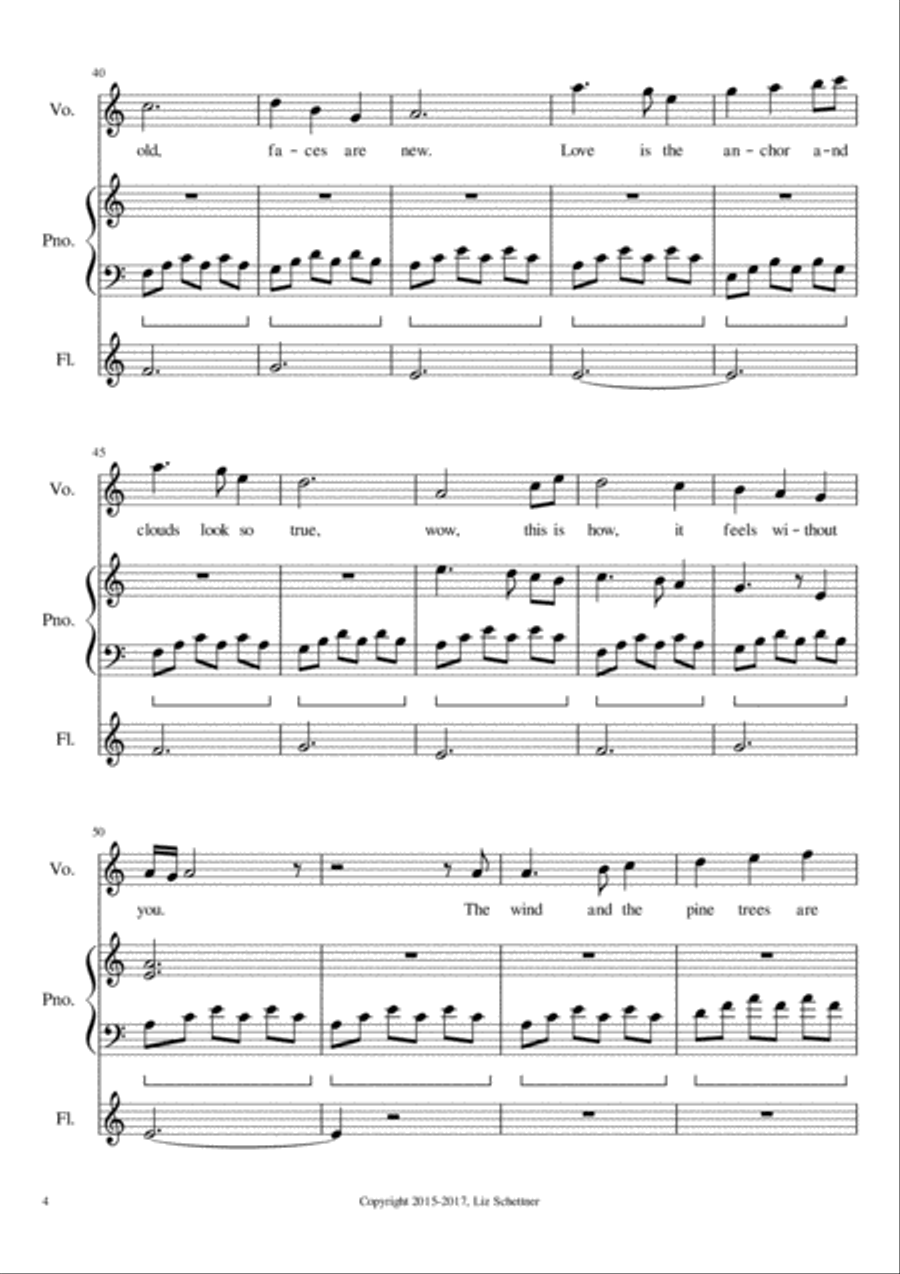 Inside The Dew Inside The Dew Piano, Vocal, Guitar scores gallery preview page 4