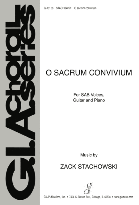 O sacrum convivium - Guitar edition