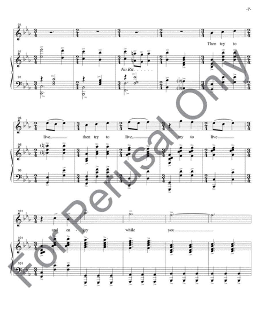 Come Let's Be Merry High Voice scores gallery preview page 8