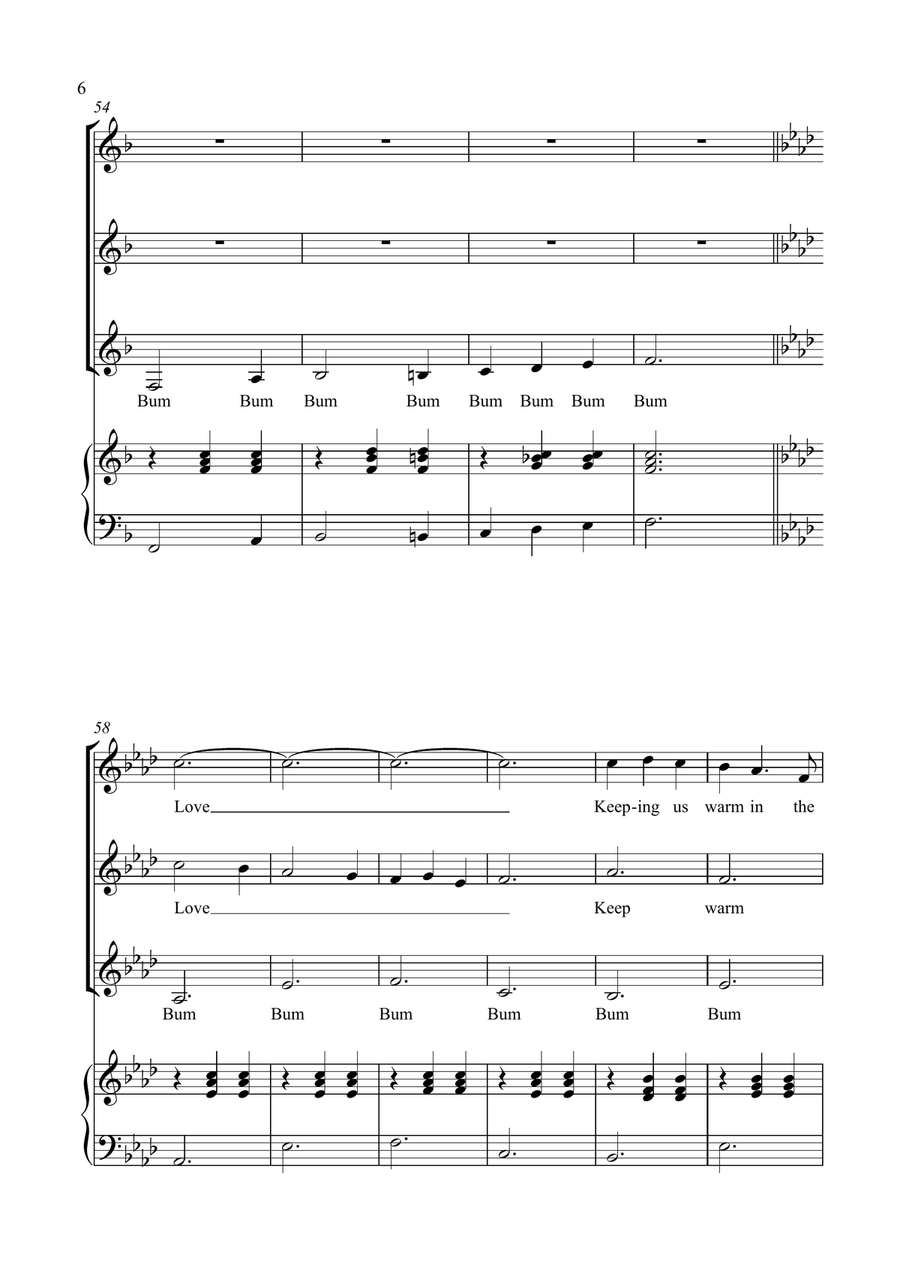 We All Stand Together SSA scores gallery preview page 6