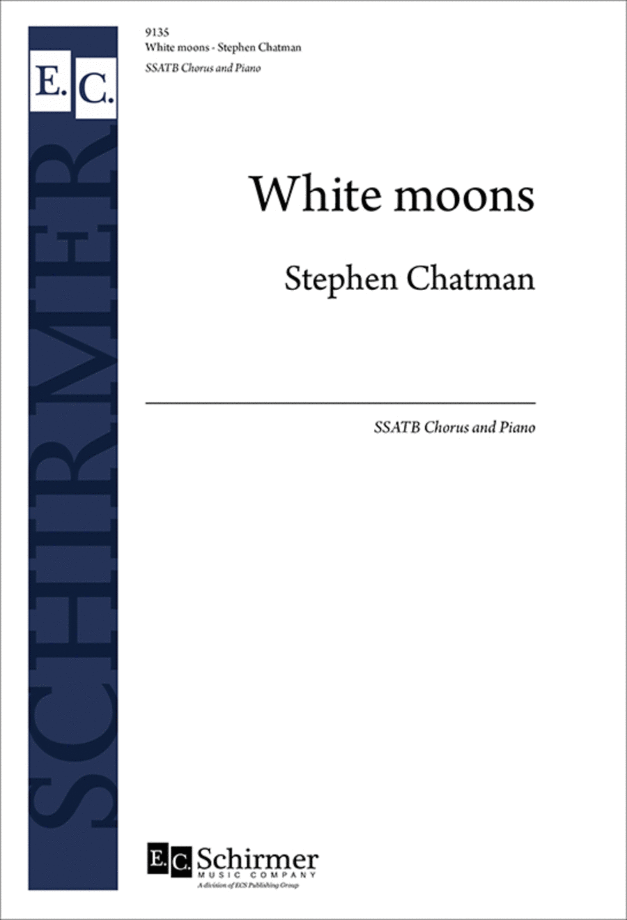White moons SSATB scores gallery preview page 1