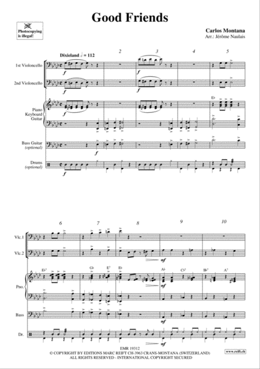 Good Friends Cello scores gallery preview page 3