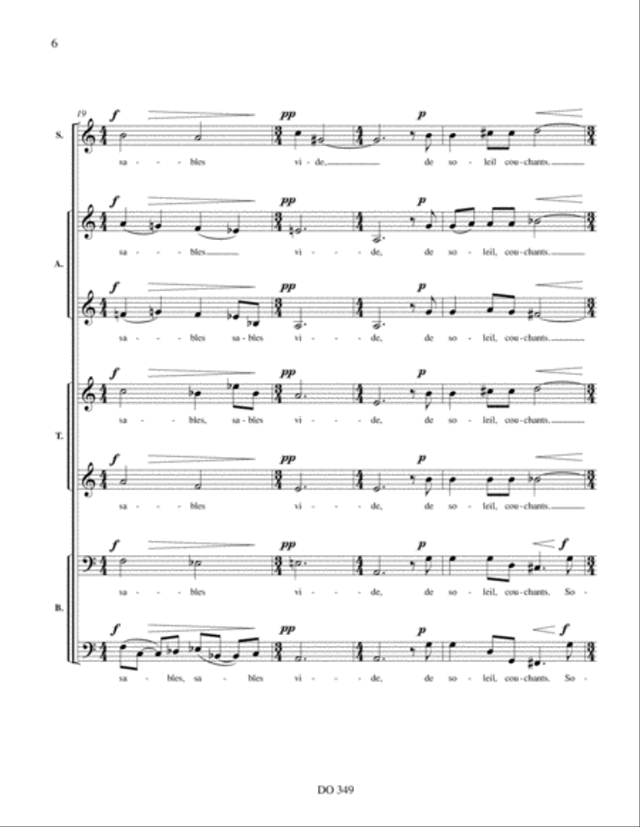 Passage op. 65 Choir scores gallery preview page 6