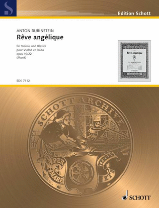 Book cover for Reve Angelique Op. 10/22