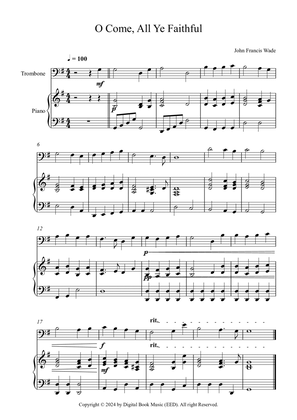 O Come, All Ye Faithful - John Francis Wade (Trombone + Piano)