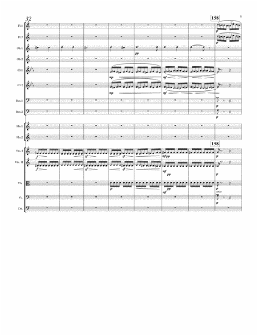 The Flight of the Bumblebee for orchestra Full Orchestra scores gallery preview page 5