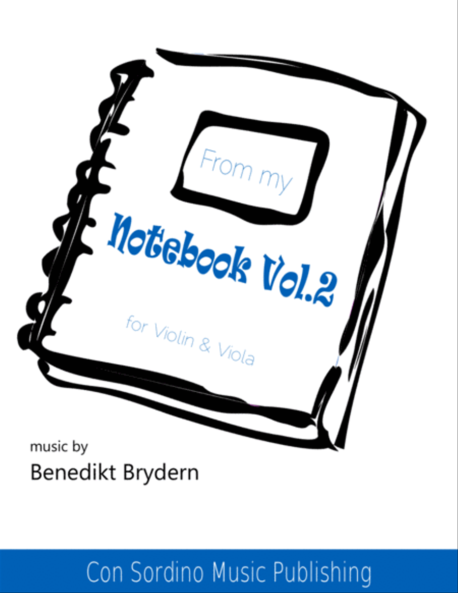 From my Notebook Vol.2 String Duet scores gallery preview page 1