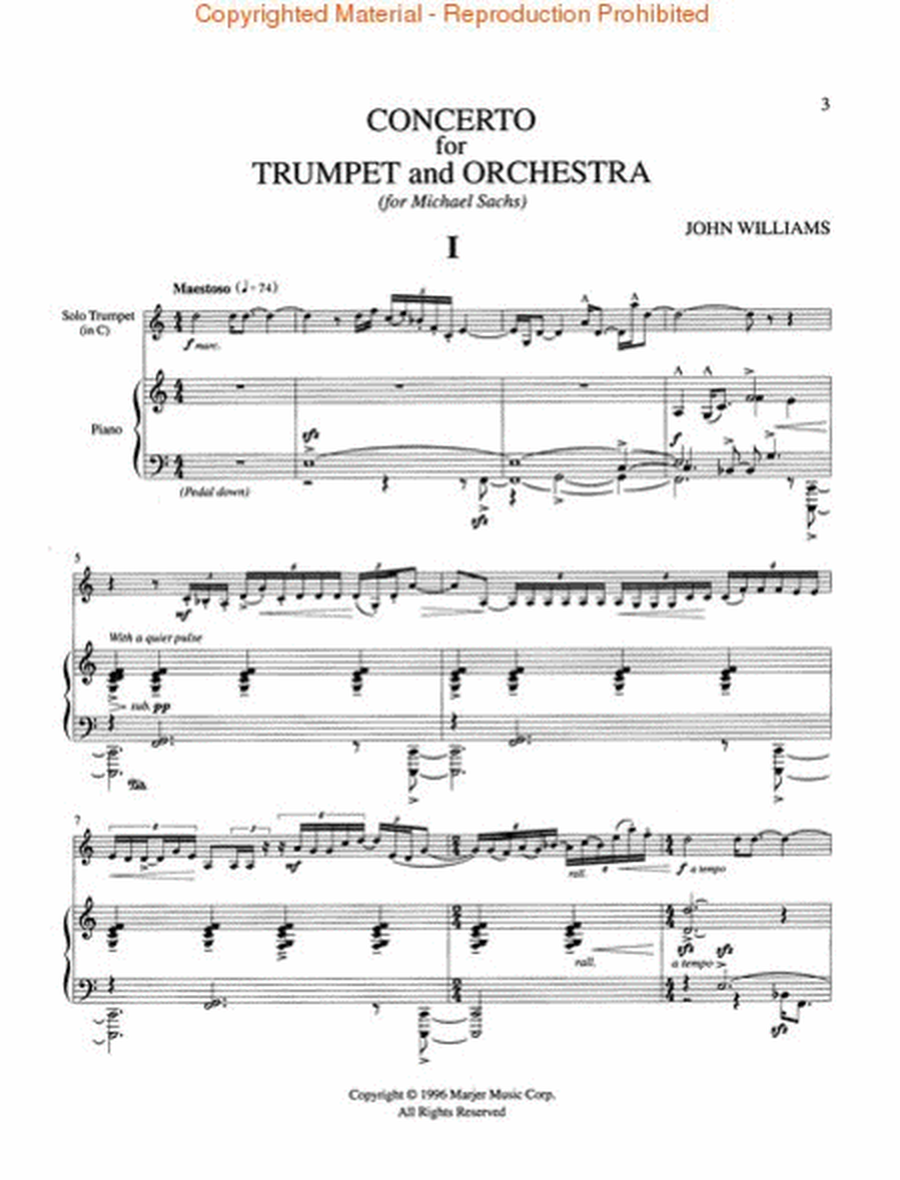 Concerto for Trumpet and Orchestra