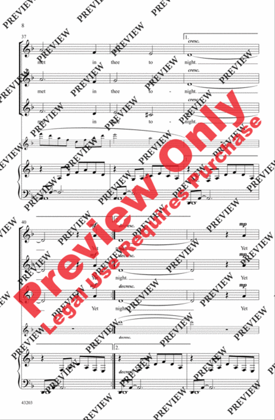 Prelude to Bethlehem Women's Choir scores gallery preview page 8
