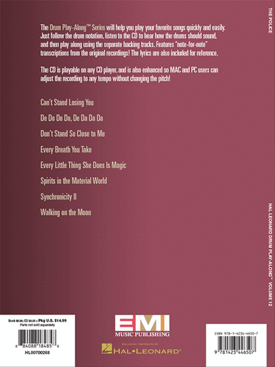 The Police Drums scores gallery preview page 6