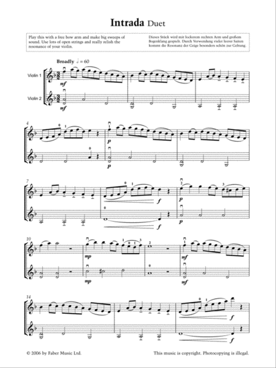More Technique Takes Off! for Violin String Duet scores gallery preview page 2
