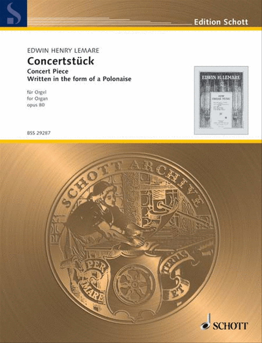 Lemare Eh Concertstueck Op80 (fk) Organ scores gallery preview page 1