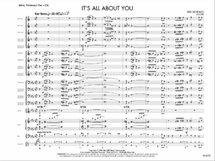 It's All About You Jazz Ensemble scores gallery preview page 2
