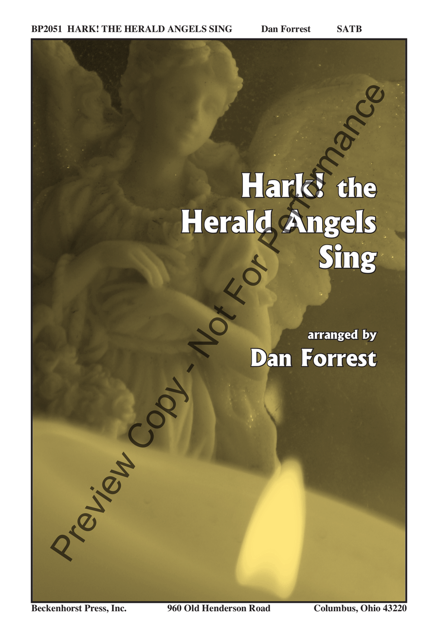 Hark! the Herald Angels Sing - Forrest 4-Part scores gallery preview page 2