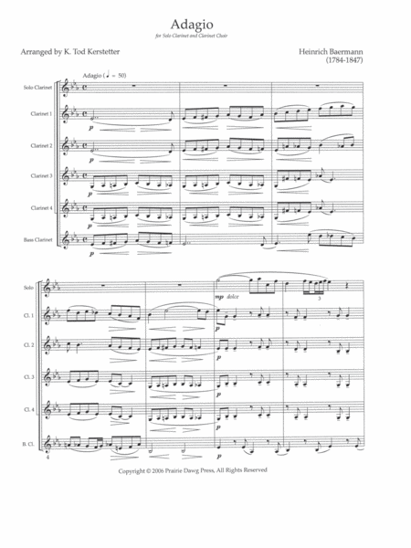 Adagio for Clarinet