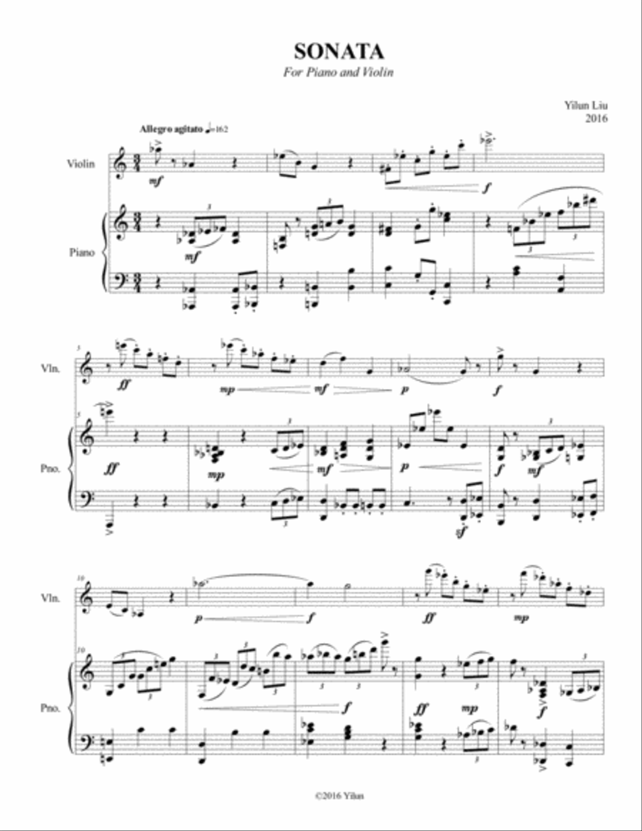 Sonata String Duet scores gallery preview page 1