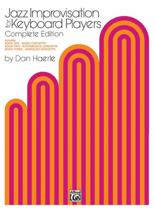 Book cover for Jazz Improvisation For Keyboard Players - Complete Edition