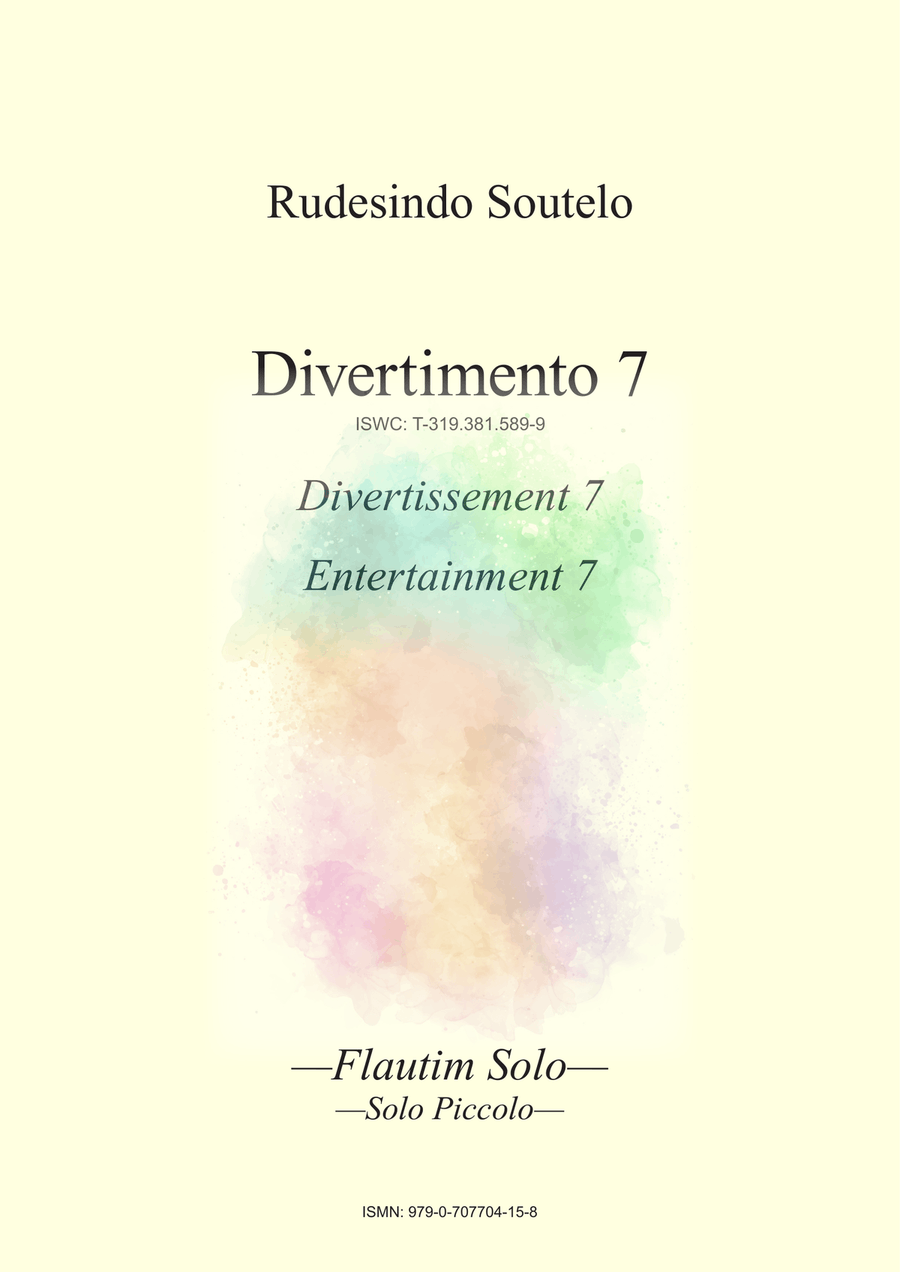 Divertimento 7 / Divertissement 7 / Entertainment 7 Chamber Music scores gallery preview page 1