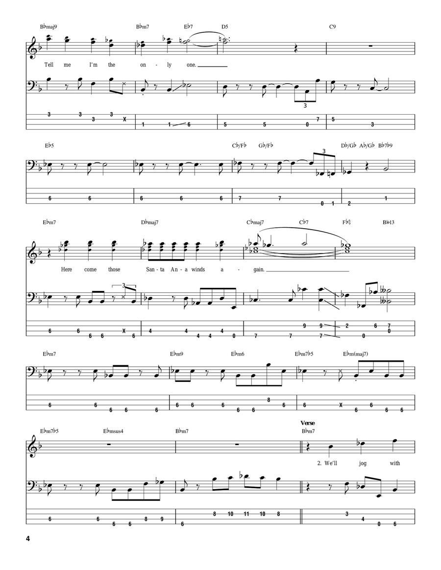 Babylon Sisters Acoustic Guitar scores gallery preview page 4