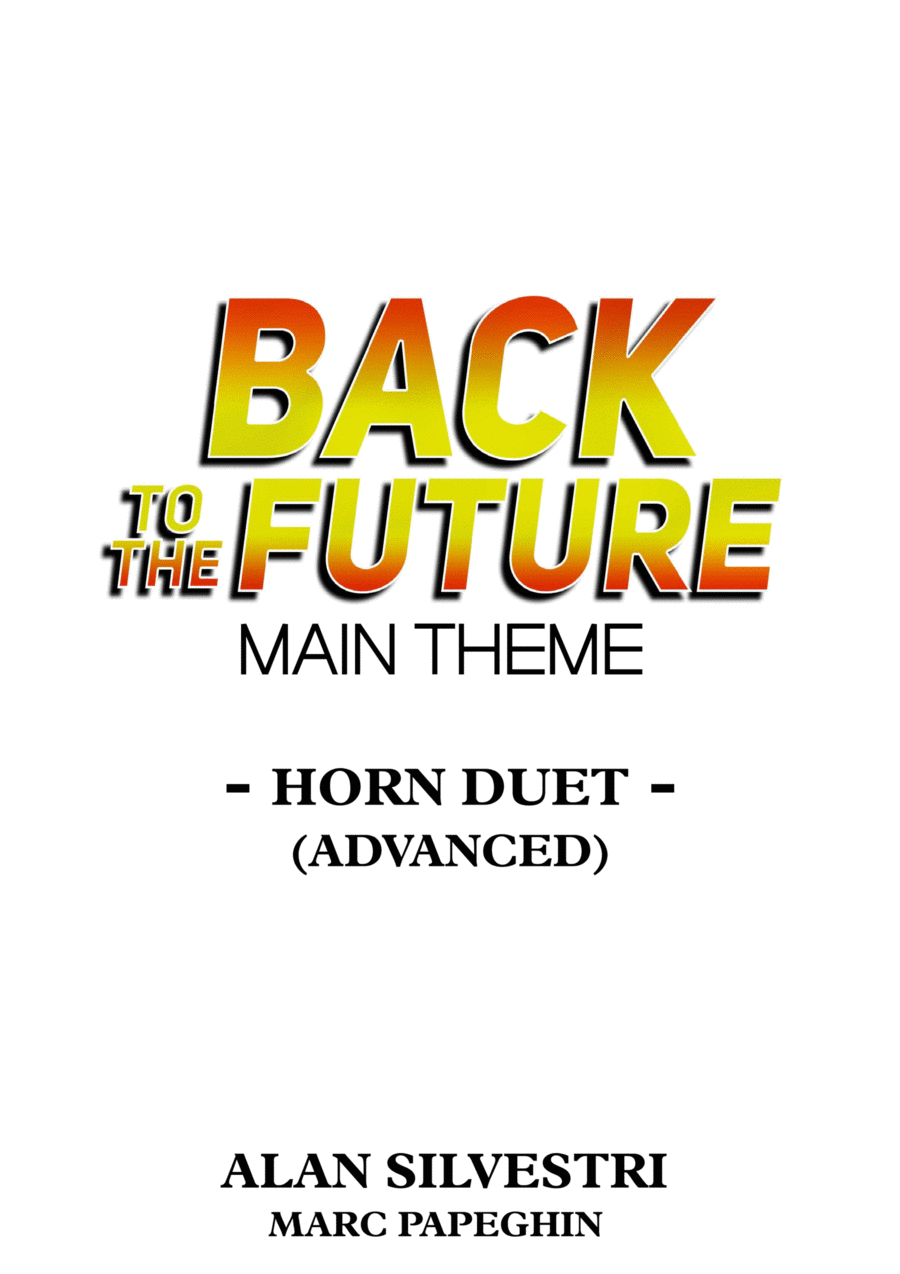 Book cover for Back To The Future