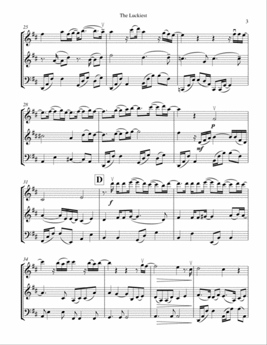 The Luckiest String Trio scores gallery preview page 4