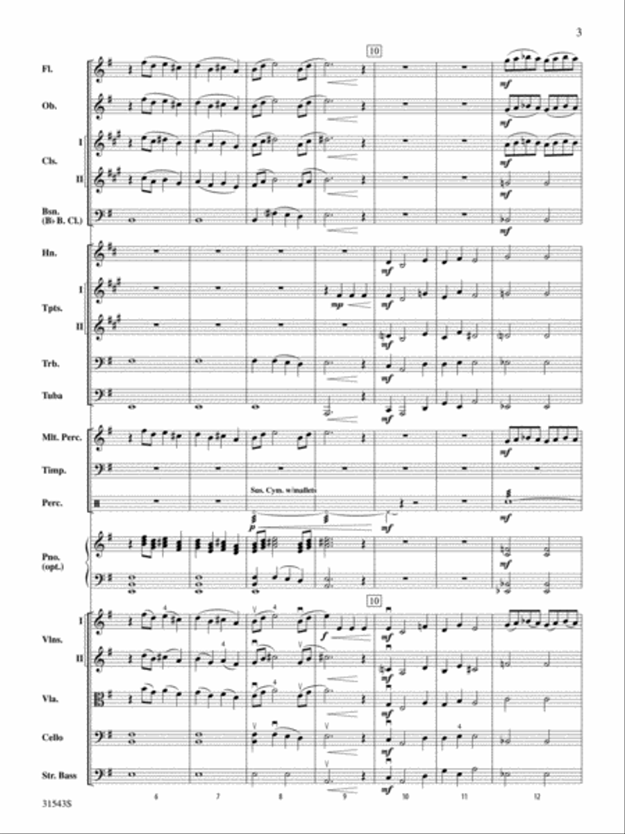 The Pit and the Pendulum Full Orchestra scores gallery preview page 3