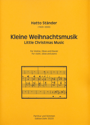 Book cover for Kleine Weihnachtsmusik für Violine, Oboe und Klavier (1943)