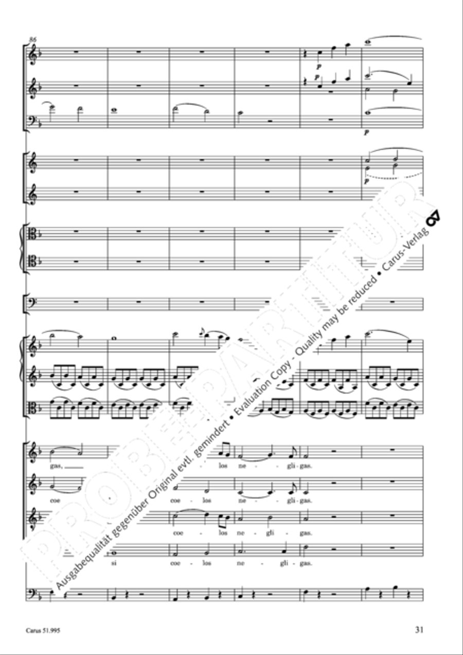 Insanae et vanae curae 4-Part scores gallery preview page 32