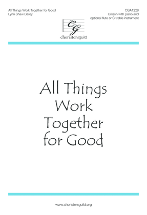 All Things Work Together for Good