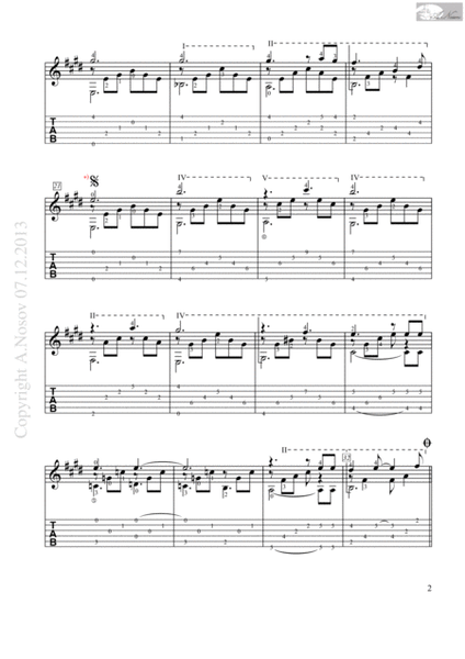 What a Wonderful World (Sheet music for guitar) image number null