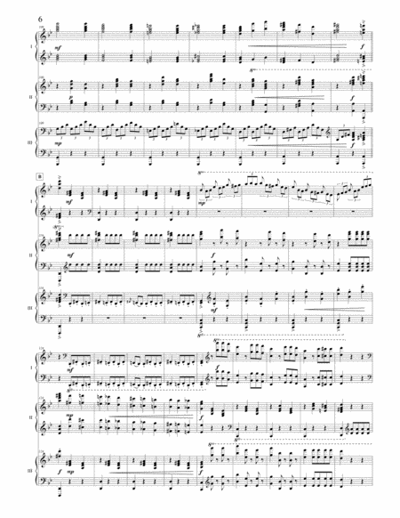 Danse Macabre for Three Pianos (Score and Parts) image number null